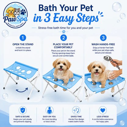 PawSpa™ Pet Bath & Grooming Stand