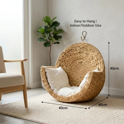 Oveya™ Handwoven Cat Bed
