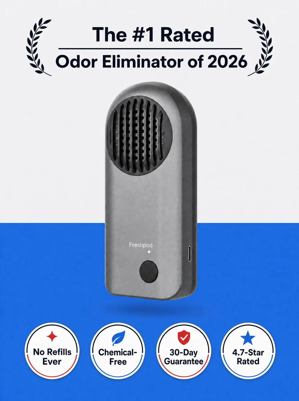 Freshpod™ Ozone Deodorizer